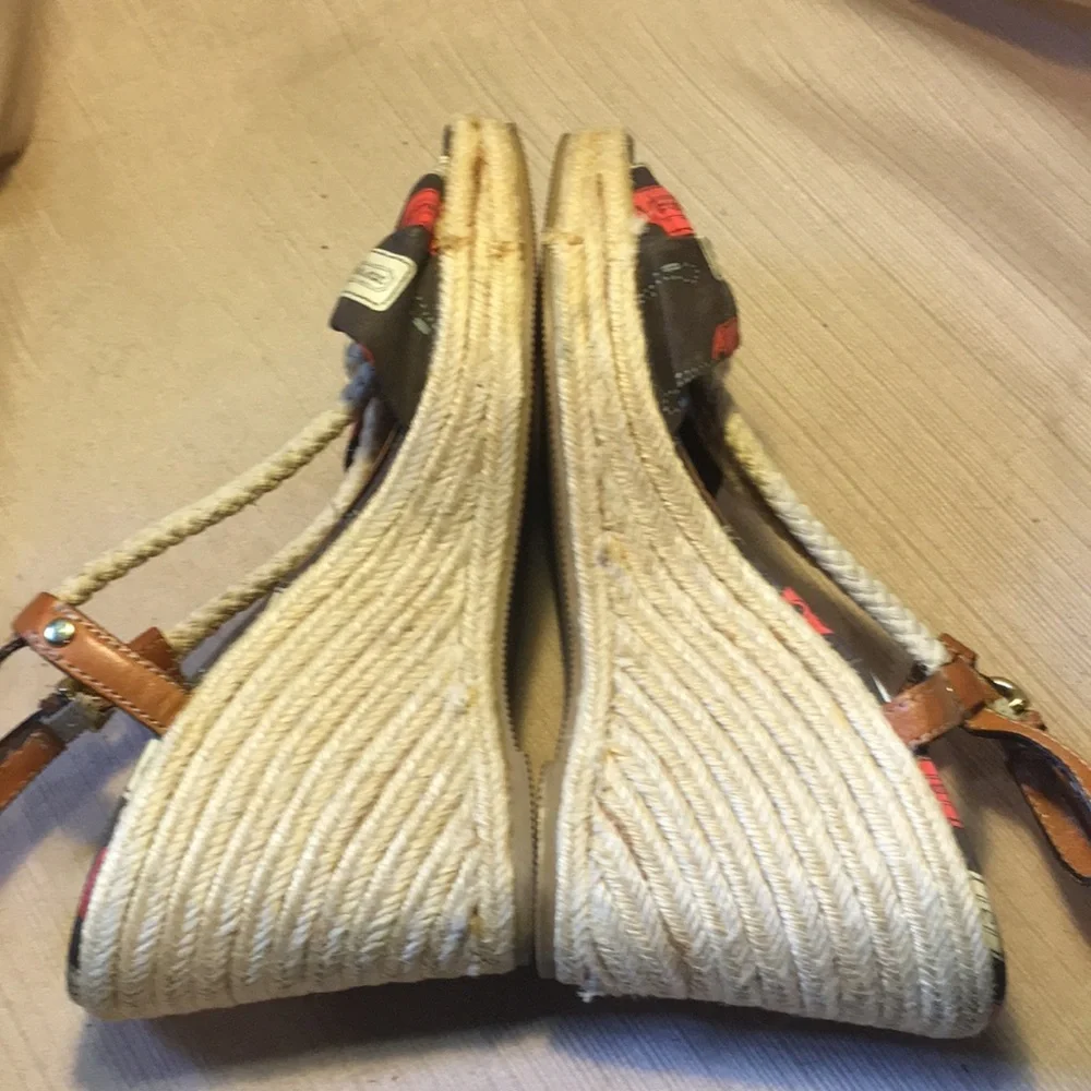 Coach catolina leather espadrilles